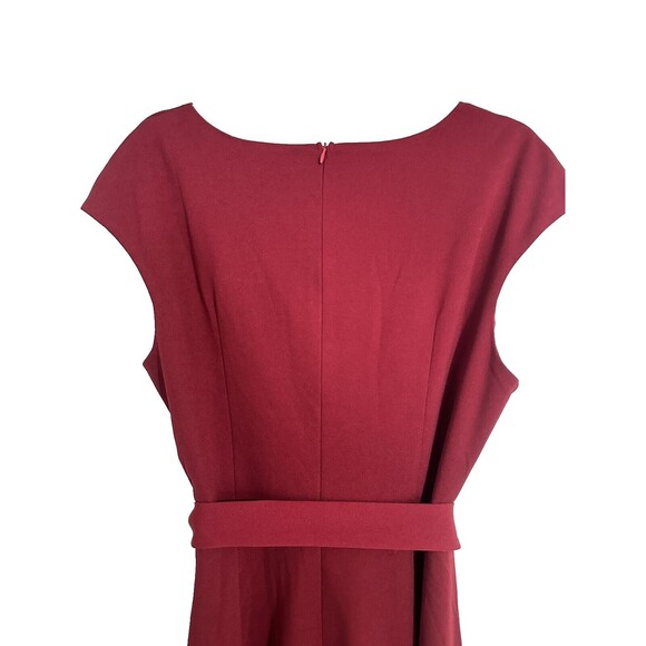 Women Size 2XL Dress Vintage Cocktail Tea Party Dress A-Line Summer Dress Red - Picture 10 of 16